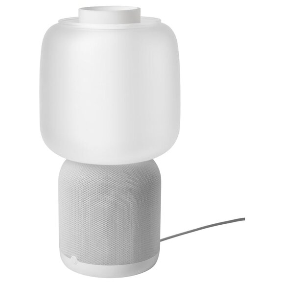 New in box ! SYMFONISK Sonos Ikea speaker lamp, glass shade, white - Picture 2 of 3